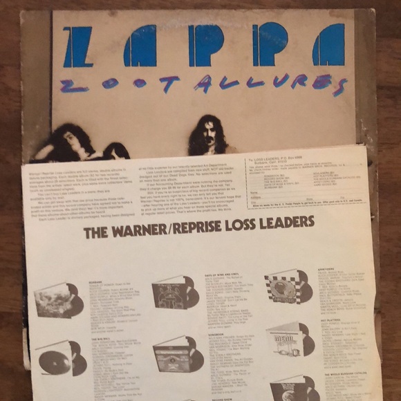 Frank Zappa Vinyl Record Album Zoot Allures - Picture 7 of 7